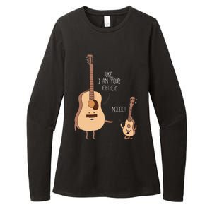 Uke I Am Your Father Ukulele Guitar Music Womens CVC Long Sleeve Shirt