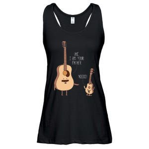 Uke I Am Your Father Ukulele Guitar Music Ladies Essential Flowy Tank