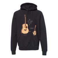 Uke I Am Your Father Ukulele Guitar Music Premium Hoodie