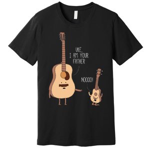 Uke I Am Your Father Ukulele Guitar Music Premium T-Shirt