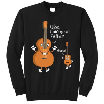 Uke I Am Your Father Ukulele Guitar Instrument Ukulelist Sweatshirt