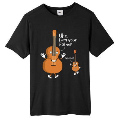 Uke I Am Your Father Ukulele Guitar Instrument Ukulelist Tall Fusion ChromaSoft Performance T-Shirt