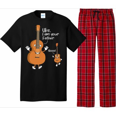 Uke I Am Your Father Ukulele Guitar Instrument Ukulelist Pajama Set