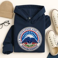 U.S. Immigration And Customs Enforcement ICE Logo Hoodie