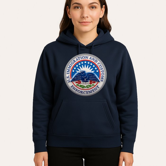U.S. Immigration And Customs Enforcement ICE Logo Hoodie