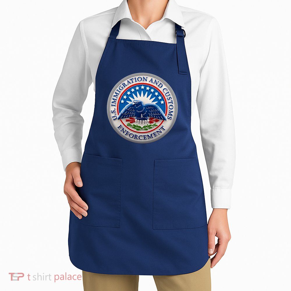 U.S. Immigration And Customs Enforcement ICE Logo Apron