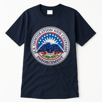 U.S. Immigration And Customs Enforcement ICE Logo Tall T-Shirt