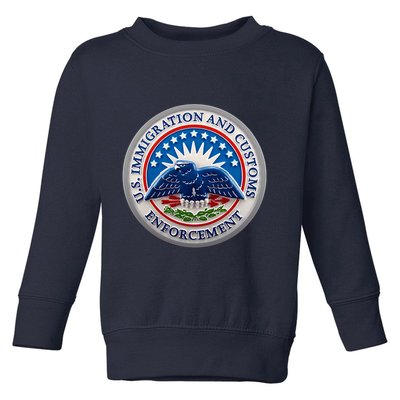 U.S. Immigration And Customs Enforcement ICE Logo Toddler Sweatshirt