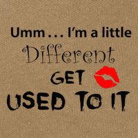 Umm I’M A Little Different Get Used Cotton Canvas Backpack