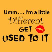 Umm I’M A Little Different Get Used Pom Pom 12in Knit Beanie