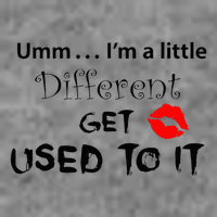 Umm I’M A Little Different Get Used Toddler Hoodie