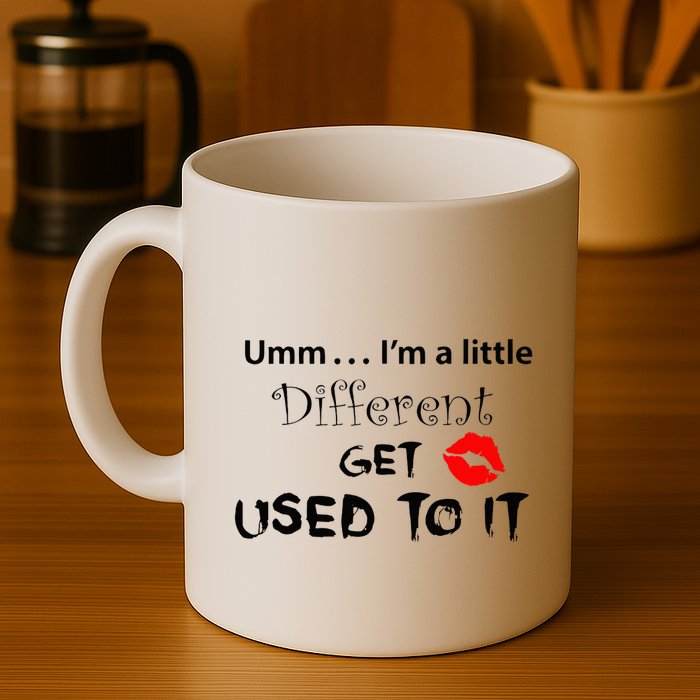 Umm I’M A Little Different Get Used Mug