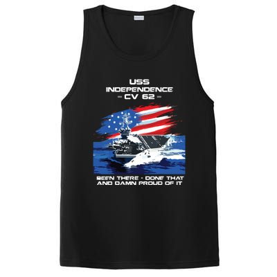 Uss Independence Cv 62 Aircraft Carrier Veteran Usa Flag PosiCharge Competitor Tank