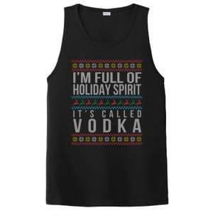 Ugly Ing Christmas Design Funny Vodka Holiday Party Great Gift PosiCharge Competitor Tank