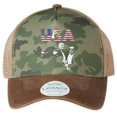 Usa Inauguration Day 2025 Vance 2028 Legacy Tie Dye Trucker Hat