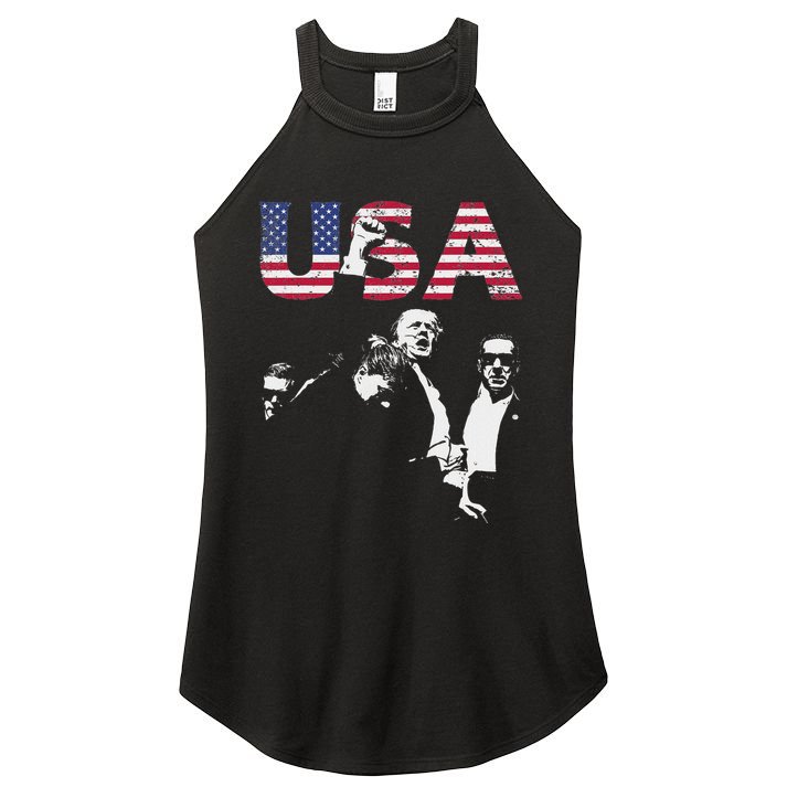 Usa Inauguration Day 2025 Vance 2028 Women's Perfect Tri Rocker Tank
