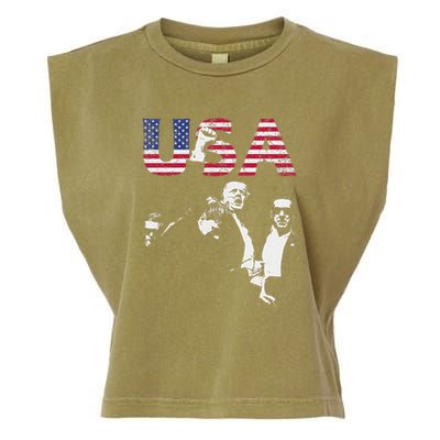 Usa Inauguration Day 2025 Vance 2028 Garment-Dyed Women's Muscle Tee