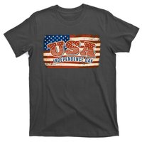 USA Independence Day Vintage Flag T-Shirt