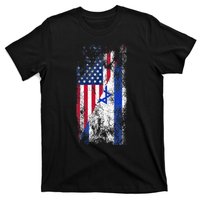 Usa Israel Flags United States Of America Israeli T-Shirt