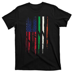 US Irish Flag St. Patrick's Day Ireland Gift T-Shirt