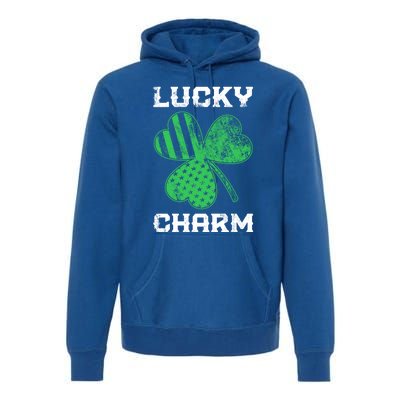 Usa Ireland Flag Saint Patricks Day Gift Premium Hoodie