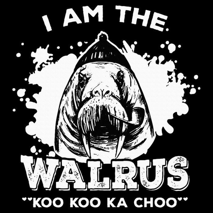 Unique Idea For B.E.A.T.L.E.S Fans Iamthewalrus Graphic Design T-Shirt