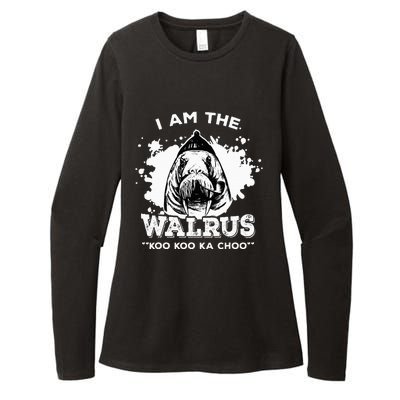 Unique Idea For B.E.A.T.L.E.S Fans Iamthewalrus Graphic Design Womens CVC Long Sleeve Shirt