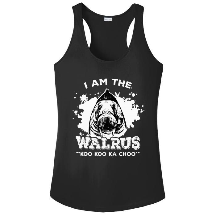 Unique Idea For B.E.A.T.L.E.S Fans Iamthewalrus Graphic Design Ladies PosiCharge Competitor Racerback Tank