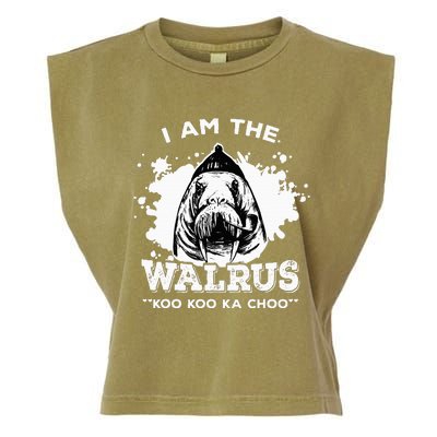 Unique Idea For B.E.A.T.L.E.S Fans Iamthewalrus Graphic Design Garment-Dyed Women's Muscle Tee