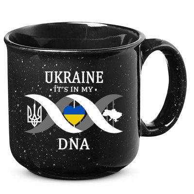 Ukraine Is In My DNA 15oz Campfire Ceramic Mug