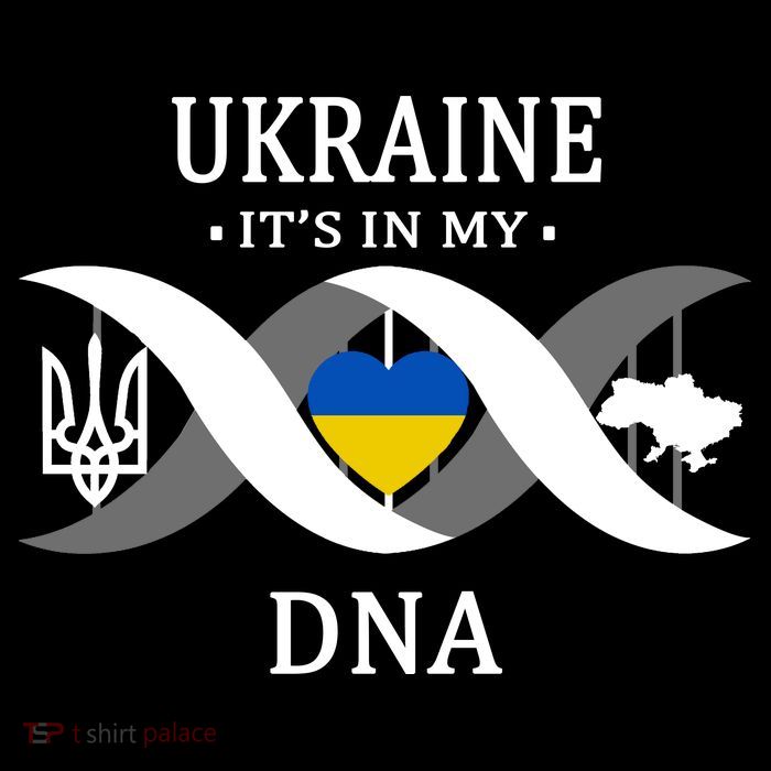 Ukraine Is In My DNA Cooling Performance Long Sleeve Crew