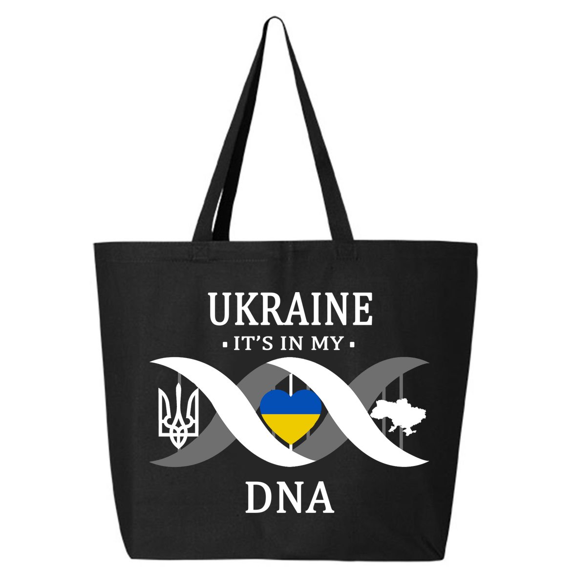 Ukraine Is In My DNA 25L Jumbo Tote