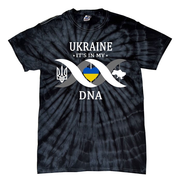 Ukraine Is In My DNA Tie-Dye T-Shirt