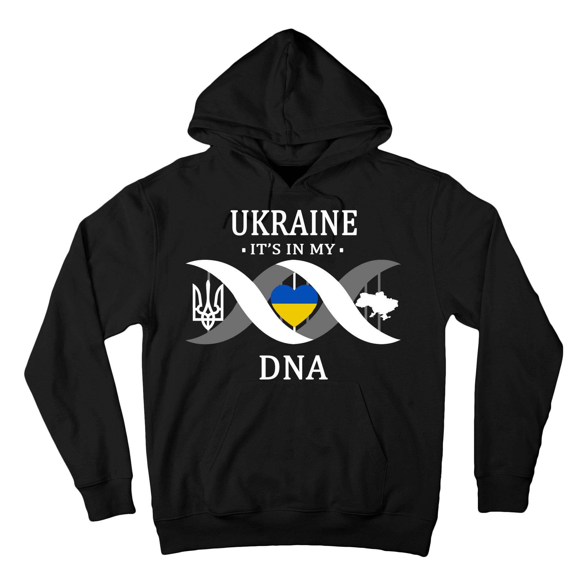 Ukraine Is In My DNA Tall Hoodie