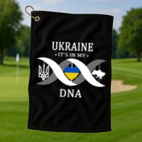 Ukraine Is In My DNA Golf Towel