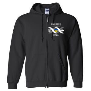 Ukraine Is In My DNA Full Zip Hoodie