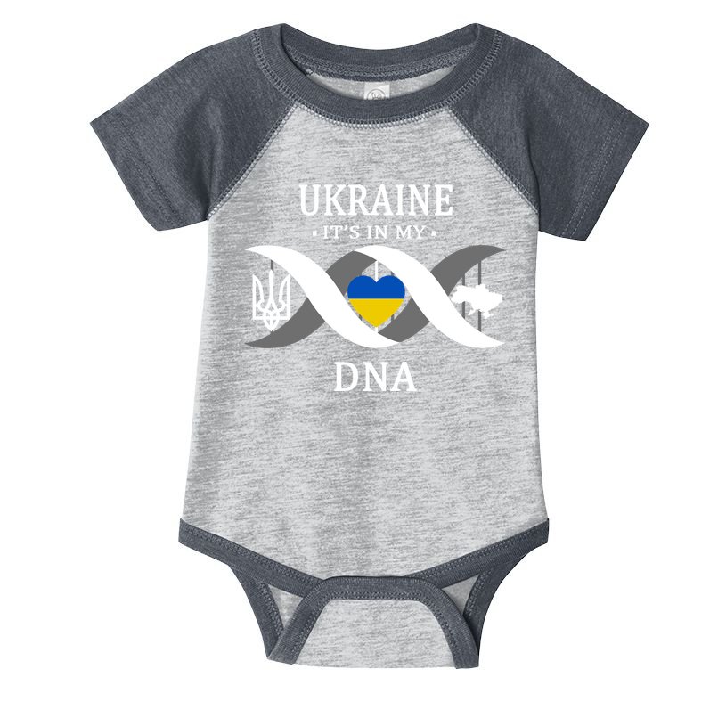 Ukraine Is In My DNA Infant Baby Jersey Bodysuit