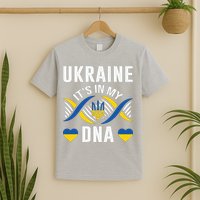 Ukraine Its In My DNA National Symbol T-Shirt