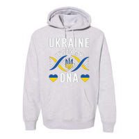 Ukraine Its In My DNA National Symbol Premium Hoodie