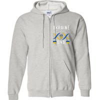 Ukraine Its In My DNA National Symbol Full Zip Hoodie