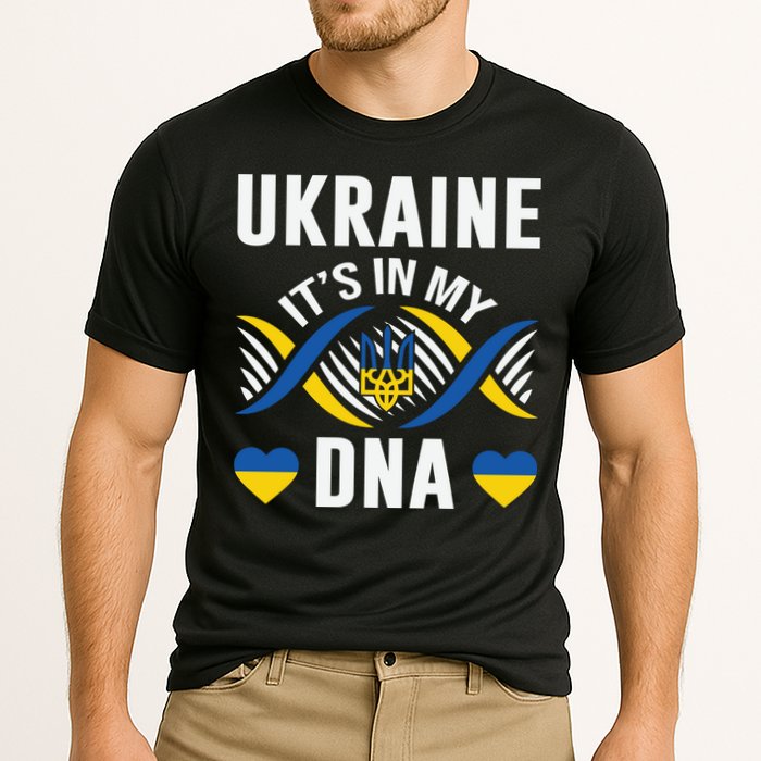 Ukraine Its In My DNA National Symbol Cooling Performance Crew T-Shirt