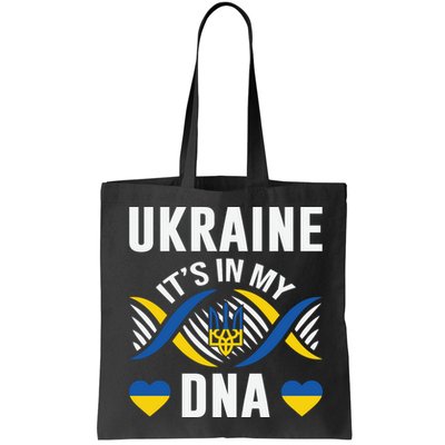 Ukraine Its In My DNA National Symbol Bag