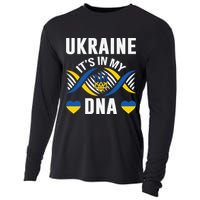 Ukraine Its In My DNA National Symbol Cooling Performance Long Sleeve Crew