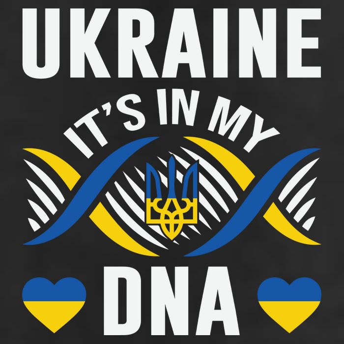 Ukraine Its In My DNA National Symbol Golf Towel