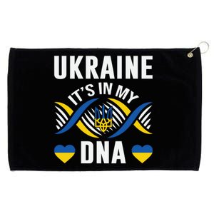 Ukraine Its In My DNA National Symbol Grommeted Golf Towel