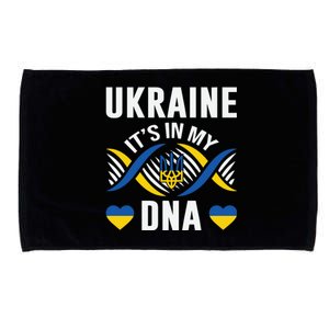 Ukraine Its In My DNA National Symbol Microfiber Hand Towel