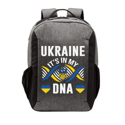 Ukraine Its In My DNA National Symbol Vector Backpack
