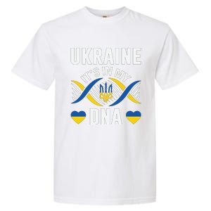 Ukraine Its In My DNA National Symbol Garment-Dyed Heavyweight T-Shirt