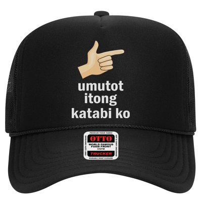 Umutot Itong Katabi Ko Funny Filipino Pinoy Philippines Trucker Hat