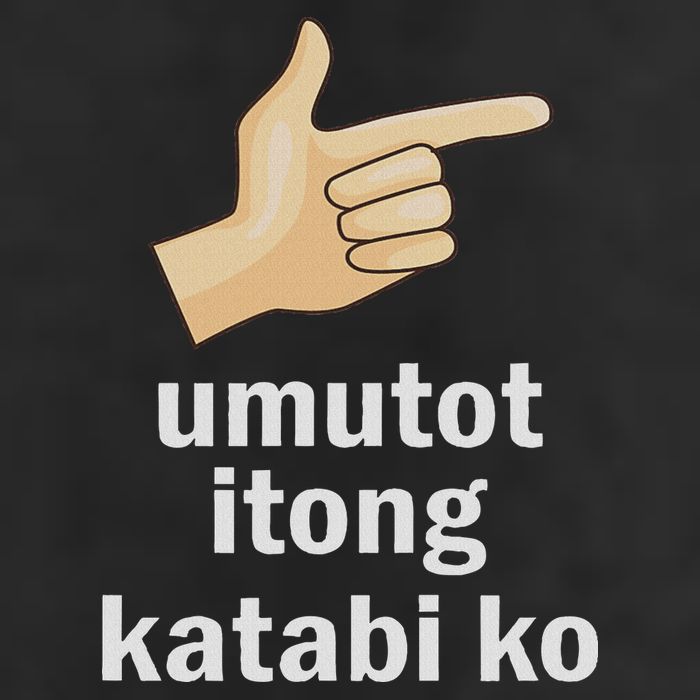 Umutot Itong Katabi Ko Funny Filipino Pinoy Philippines Trucker Hat